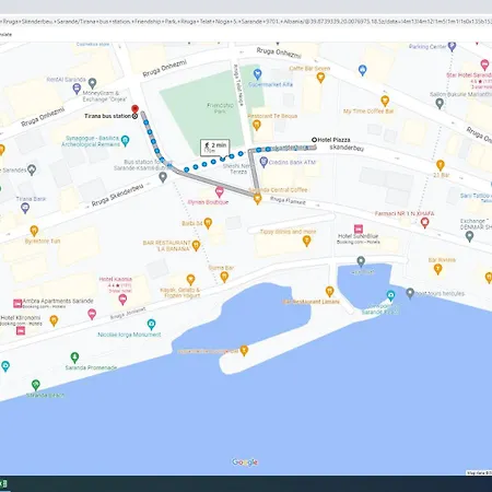 Piazza Szálloda Saranda