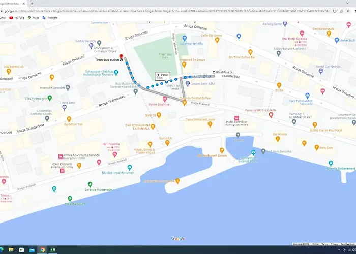 Piazza Szálloda Saranda